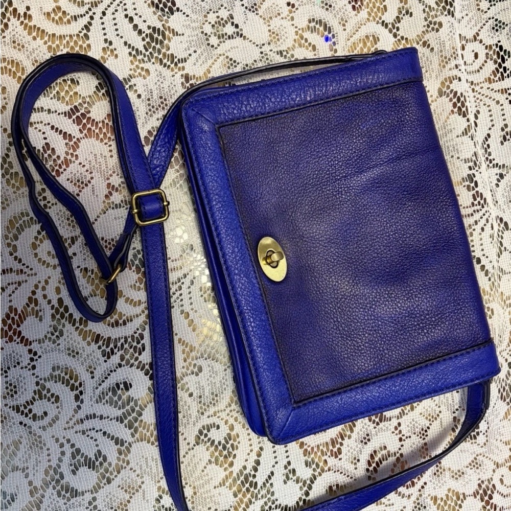 J. Crew Vibrant Purple Crossbody Bag